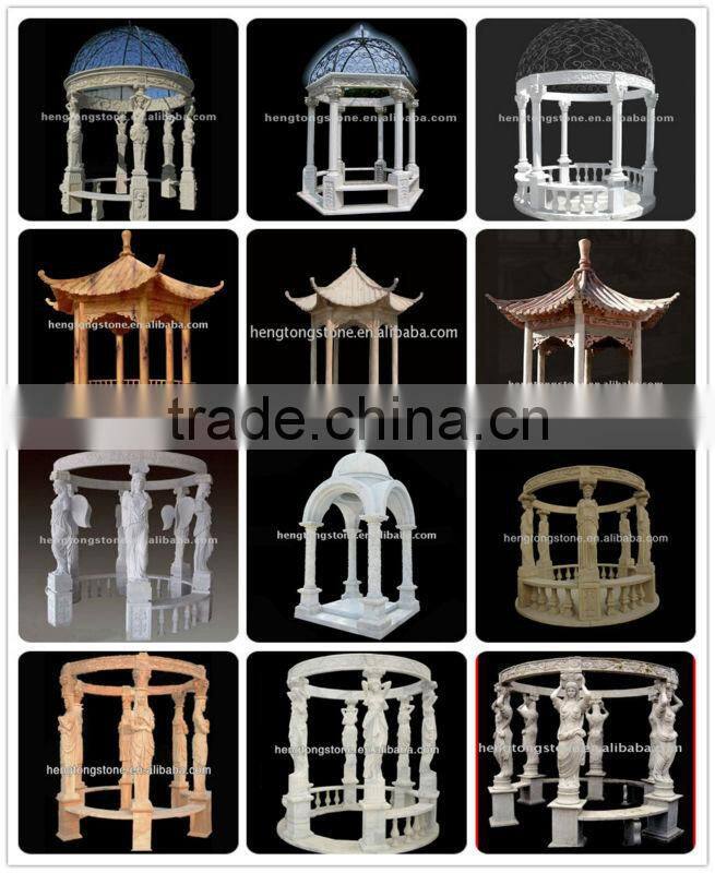 Garden White Marble Pavilion Design