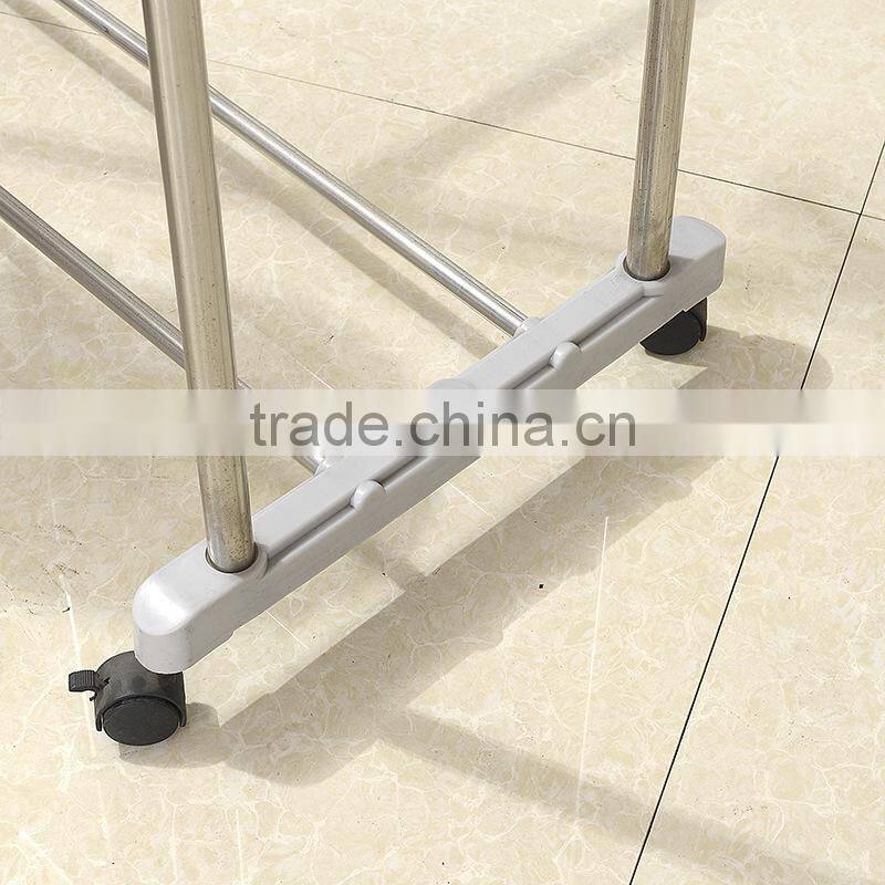 Garment Rack with Bottom Shelves and clothes rack