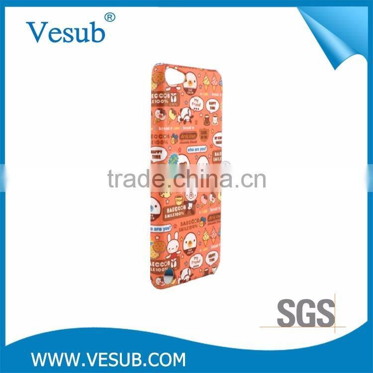 Wholesale Scratch-Resistant New Model 3d Sublimation Case For iPod