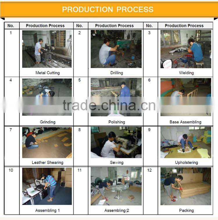 Best Selling Stainless Steel Purple High Back Chair Design B809