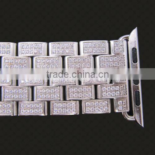 crystal watch band for apple watch ,special watch chains for apple watch,watch strap for apple watch