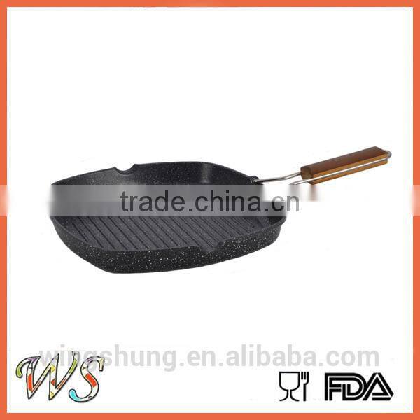 high quality non stick rectangular fry pan