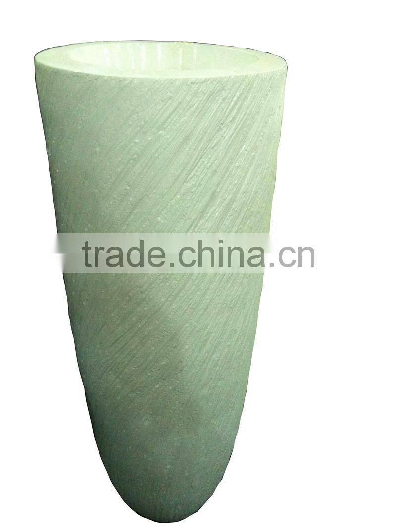 Home garden deco 20cm to 200 cm hight fiberglass or plastic christmas flower and large tree pots EHP1501 1414