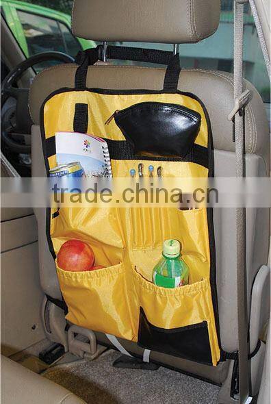 High quality 40*58CM polyester hanging car seat organizer