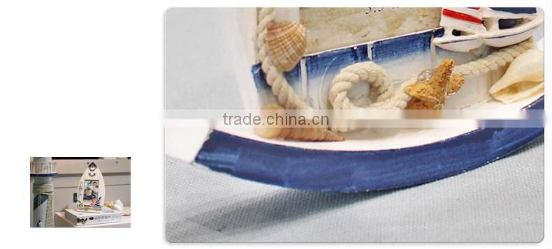 Marine series of children's creative photo frame furnishing articles, Mediterranean style decoration
