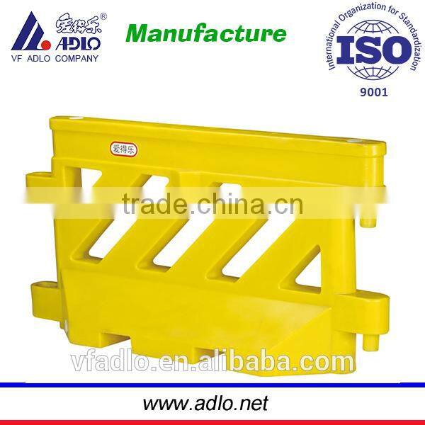 high quality best price plastic road safety barrier L1600xH900xTW120xBW480mm