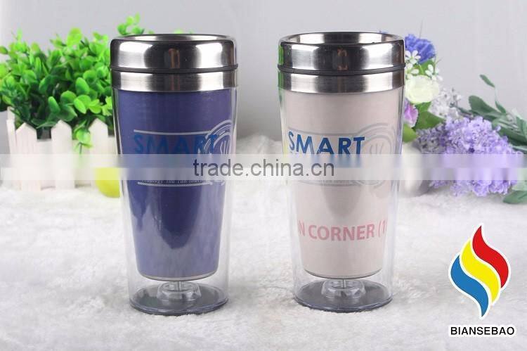 Double wall vacuum stainless steel insulated water bottle