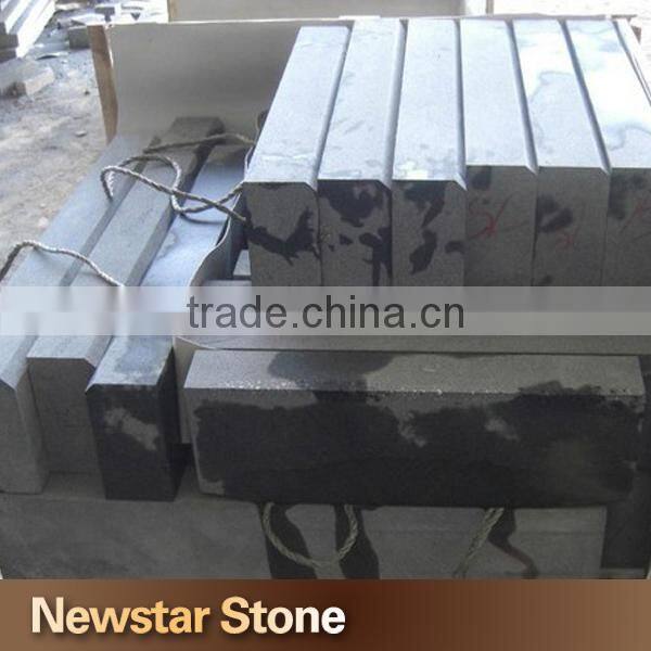 Chinese black Landscaping black basalt rock