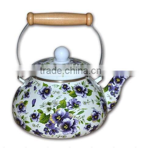 2.5L Enamel Kettle Factory/kitchenware and gift
