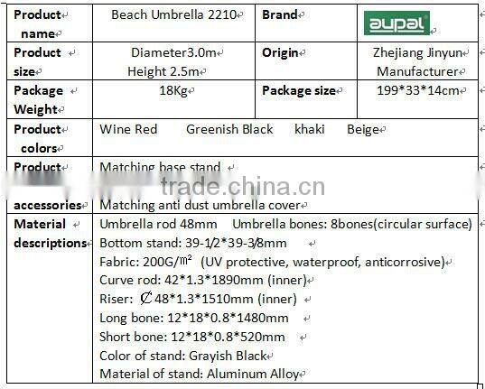 Fancy Beach Parasolswedding or garden