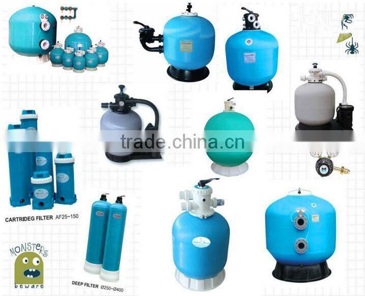 commercial wholesale swimming pool top mount stainless steel used sand filter for water treatment