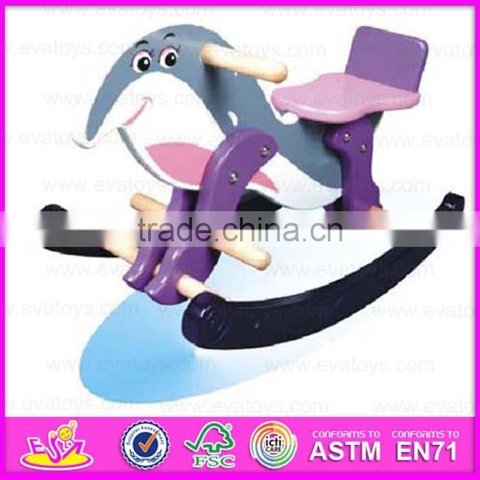 2015 New mutifuction toy kid rocking horse,wooden funny children rocking horse toy,Fashionable wooden rocking horse toy WJY-8103