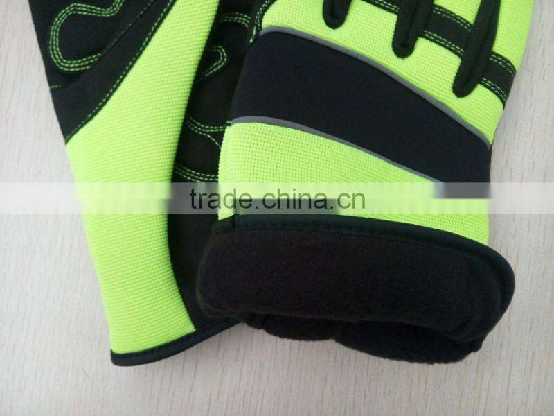 Winter Impact Safety Gloves , Anti-vibration