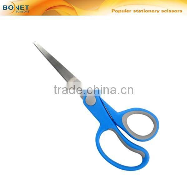S66046 CE certificated 6-3/4" office desk stainless steel plastic handle stationery scissors