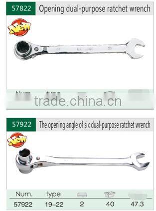 19-22mm Ratchet Combination Wrench