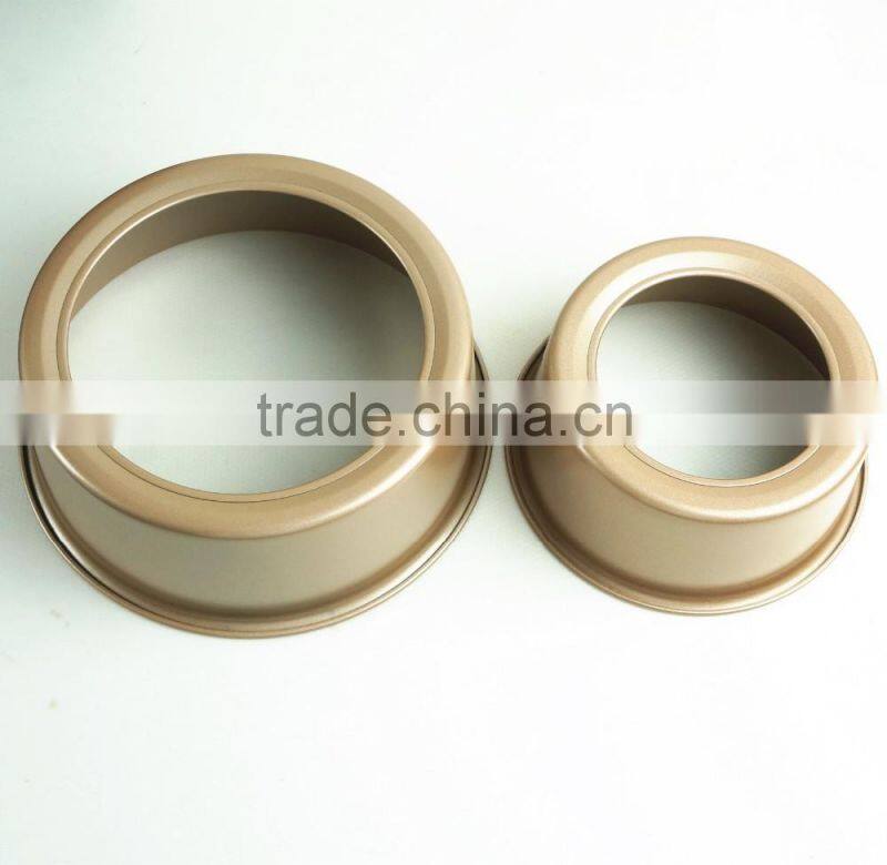 47124 Hollow Chiffon Cake Mold Cake Pan Baking Mould with Removable Bottom