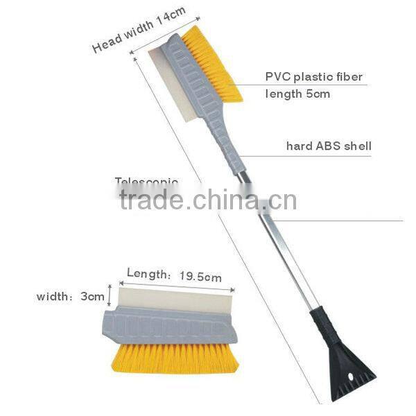 Telescopic Ice Scraper With Brush