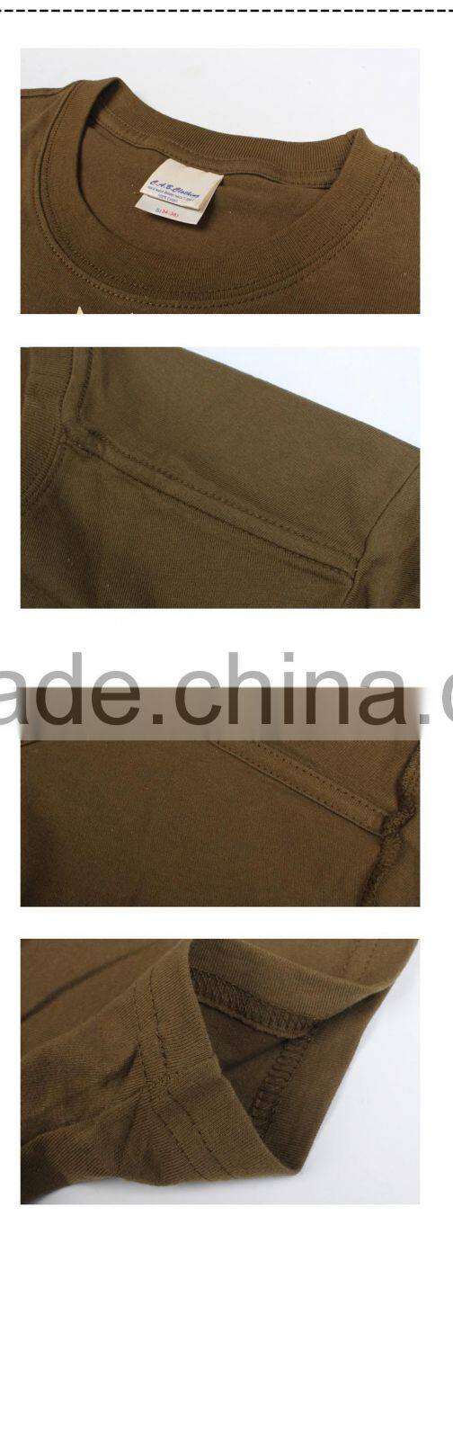 Colorful Men Customized Logo Loose style Summer T-shirt