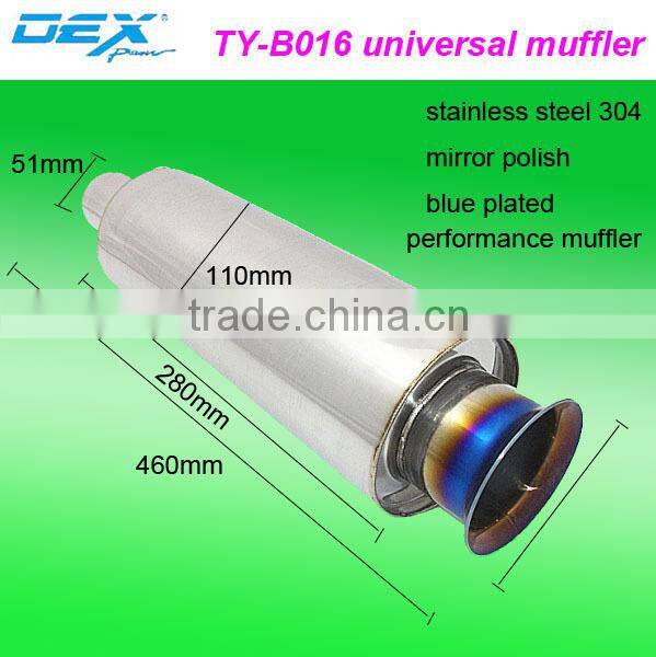 Racing car parts universal exhaust muffler tips wholesale