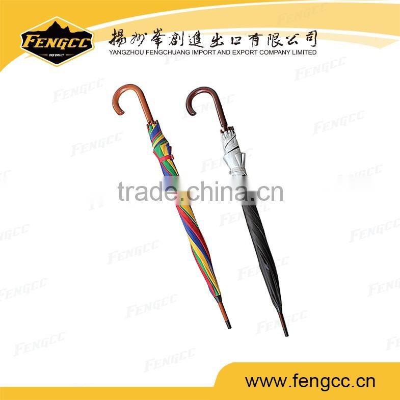 Hot Sale Custom Wooden Print Umbrella