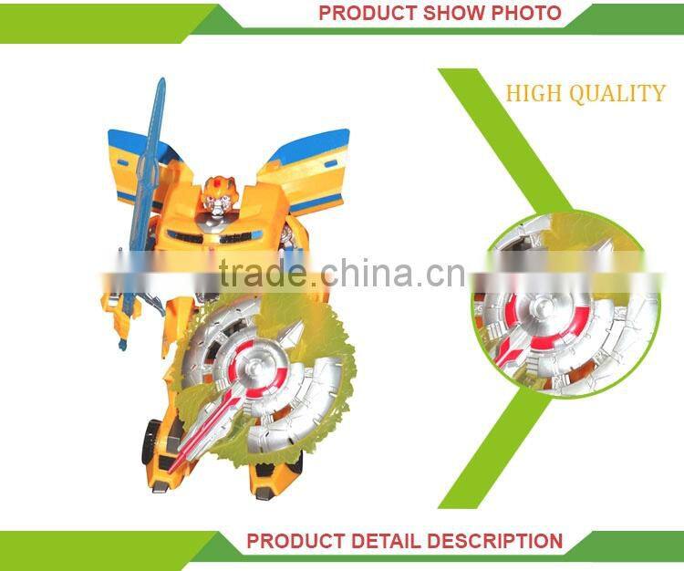Wholesale plastic deformation educational robot kit for kids
