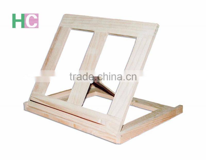 2016 Hot sale wood book holder, book end, wood book stand