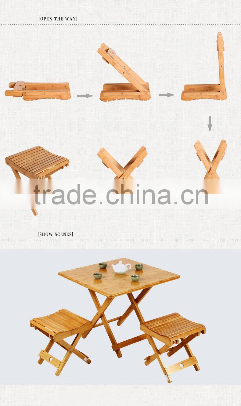 wholesale small folding bamboo chair for sale