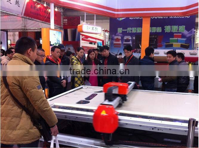 Automatic Cutting Machine with Static Table for Automotive PVC Coil Car Cover Mats and Carpets