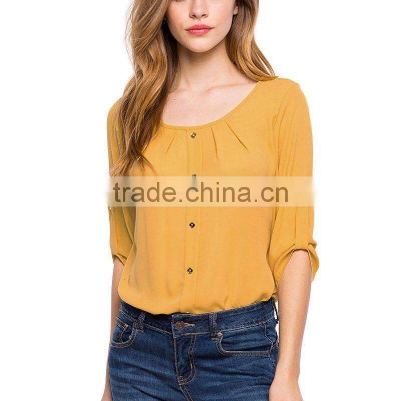 SZXX New Hot Sale Womens Lady Casual Design Shirt Blouse