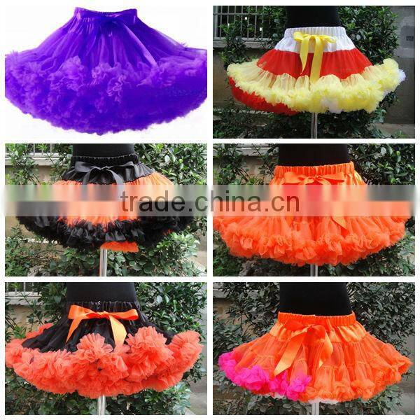 Wholesale New Design Kids Cute Pink Tutu Ballet Dance Costumes Long Fancy Valentine Pettiskirt
