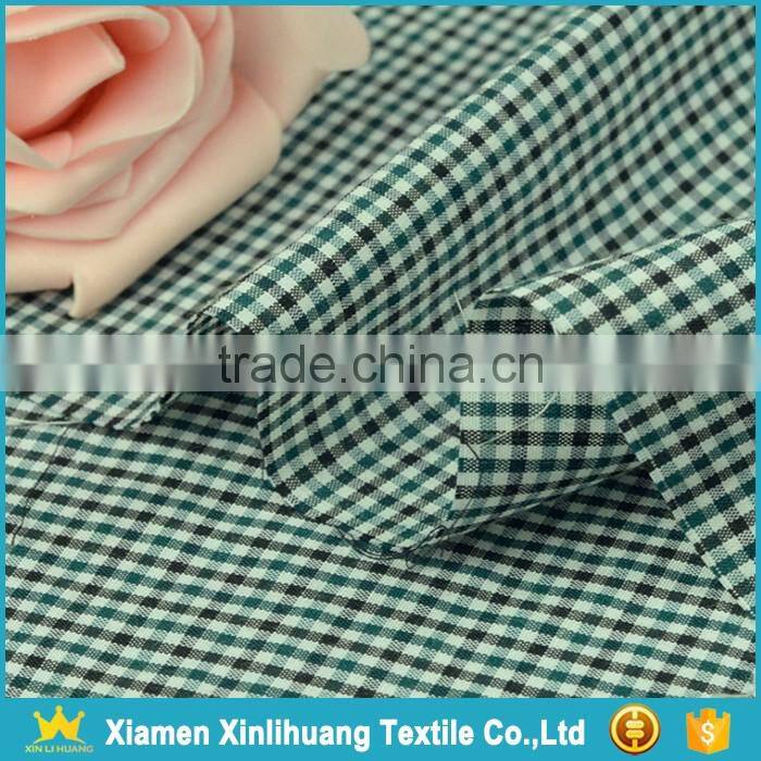 Wholesale 45S Yarn Dyed 65% Polyester 35% Cotton Poplin Fabric