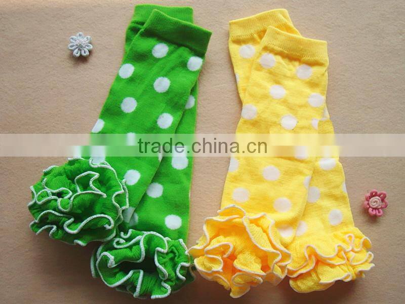 High Quality Baby Cute Ruffle Leg Warmers Of Children Legs Leg Warmers
