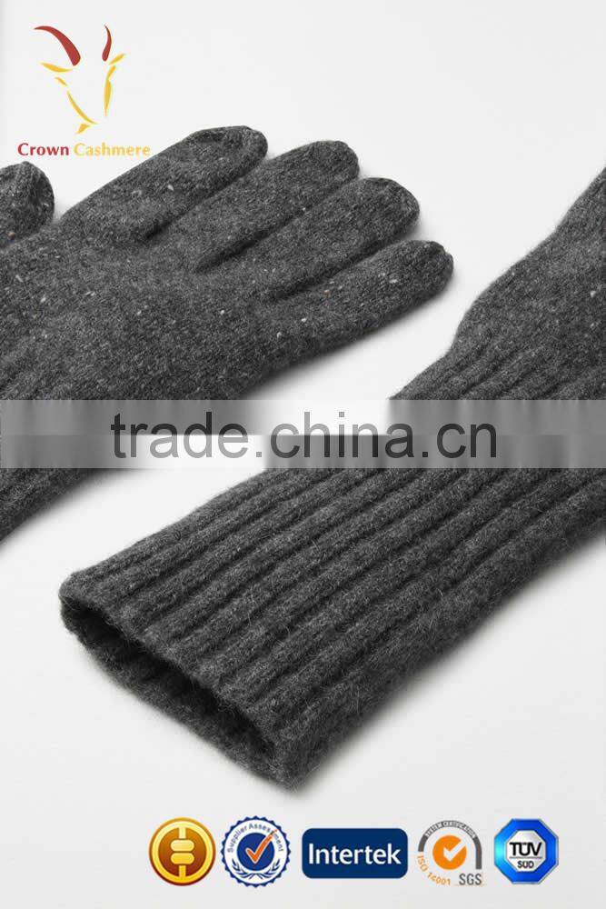 Cheap Winter Knit Glove/100% wool gloves Knitted Cashmere Gloves