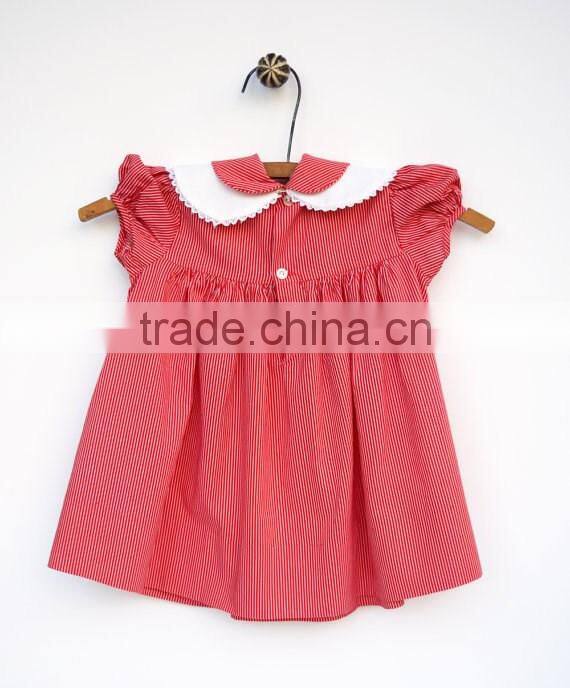 2016 factory directly supply cotton children latest dress style wholesales summer fashion cute Girl Dress 2-6 Years
