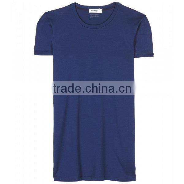 Men 100% fine jersey cotton new design shirts 2014