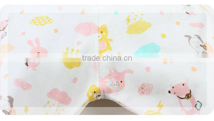 Winter new design yellow cotton children pajamas carter baby clothes set