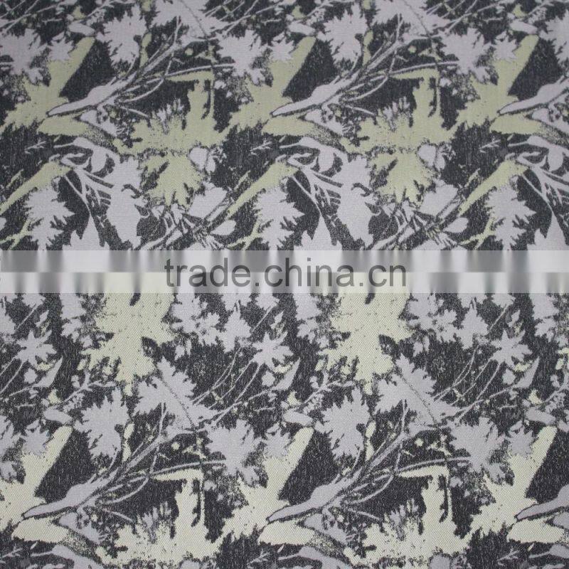 Hot sale Ink painting design garment jacquard fabric