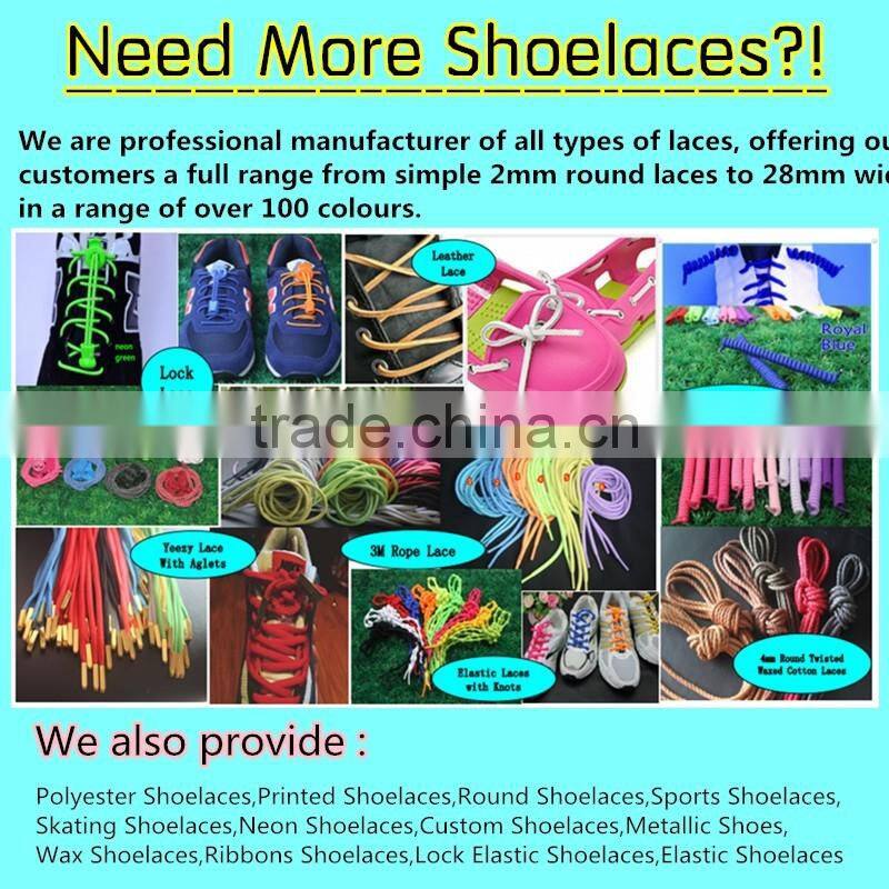 Regular Rope Laces~Sneakers Yeezy Laces With Plastic Tips~8 Colors Available