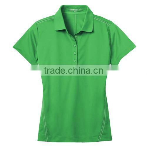 custom 65/35 cotton/polyester polo shirt for women