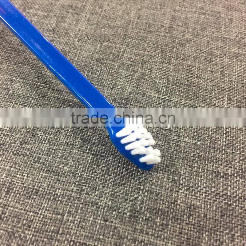 dog double head pet toothbrush