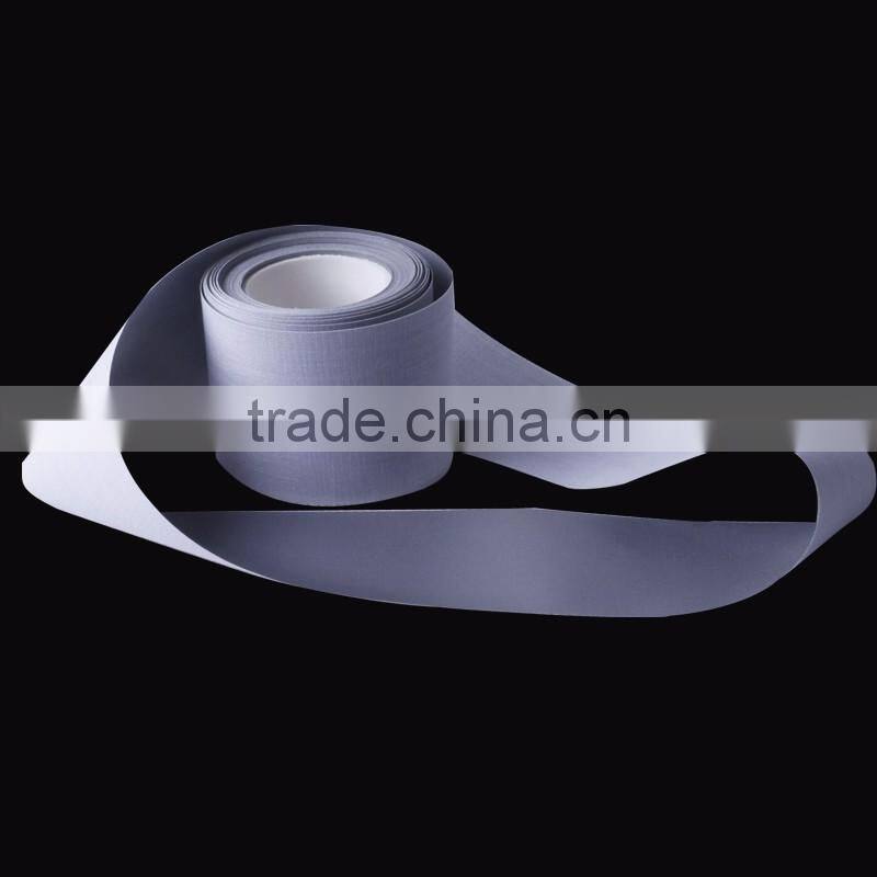 Fabric photoluminescent reflective tapes sewing on overall vest