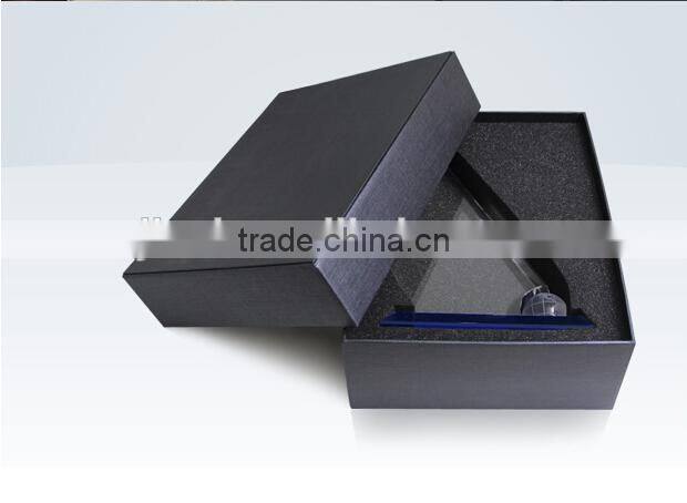 crystal Sailboat Plaque crystal trophy crystal awards