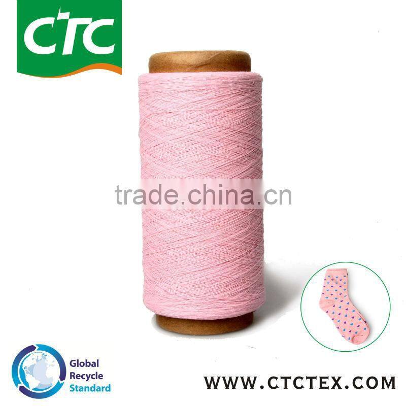 good handfeel colored 100 cotton sock yarn