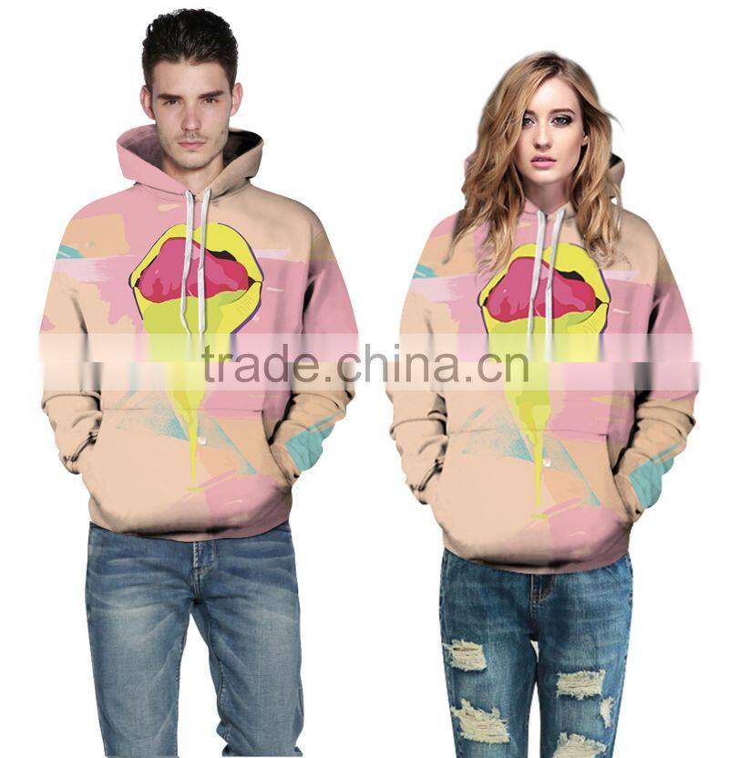 3D Printed Hoodie Sweater Sweatshirt Pullover Top