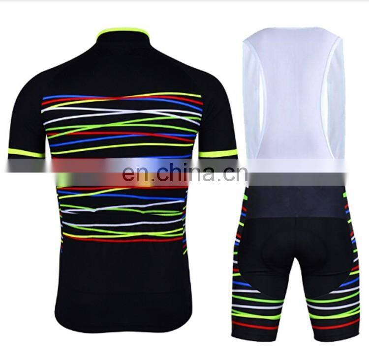New fashion Riding jersey cycling bib shorts printed Bicycle Sportswear Bike Bib Shorts 3D Coolmax Padded