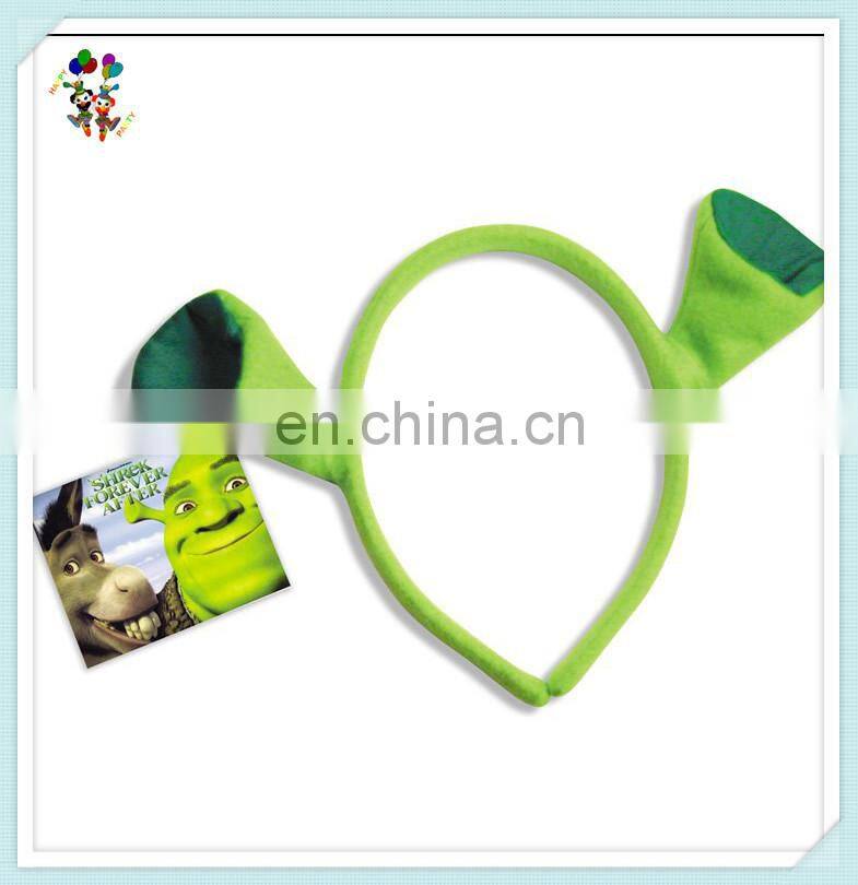 Cheap Felt Shrek Ears Kids Animal Halloween Party Headbands HPC-0700