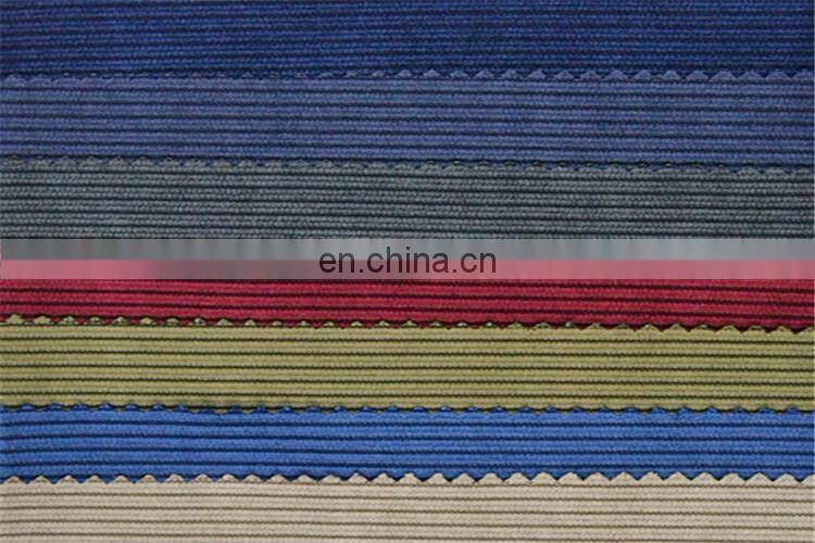 2016 factory price colorful nylon polyester wale corduroy fabric