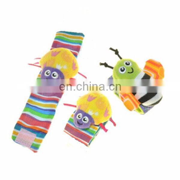 Newborn Baby Plush Wrist Toy Soft Animal Bracelet For Kids Wholesale