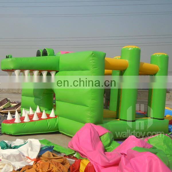 HI EN14960 Hot sales Crocodile design Inflatable bouncer