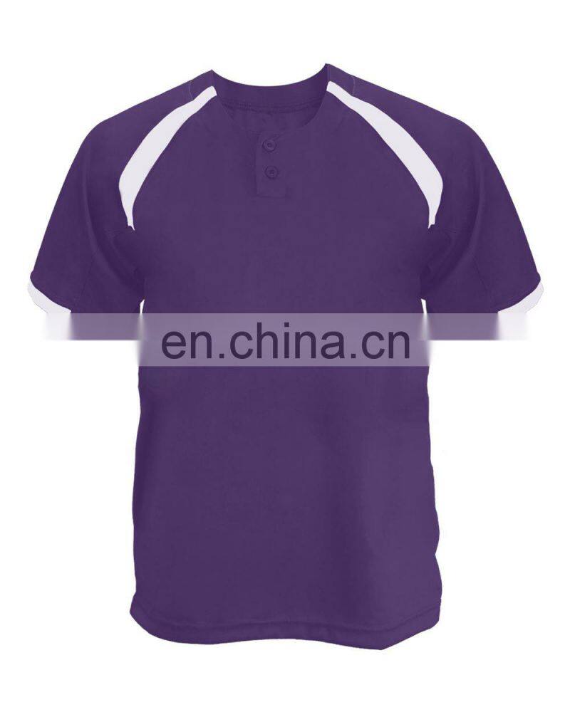 Womens custom stripe casual baseball jersey wear